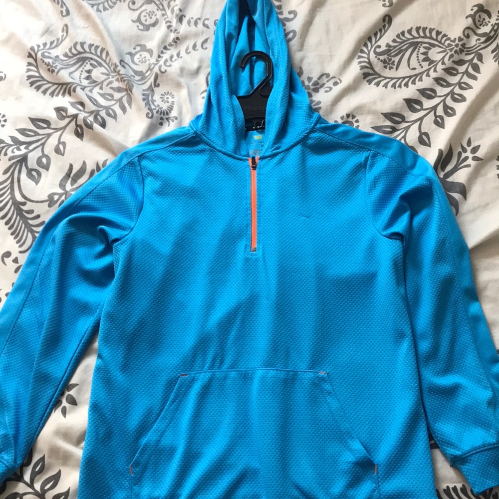 Half zip up hoodie
